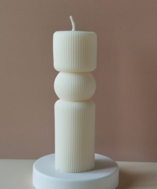 bougies naturelles en cire de colza et écologiques sans parfums