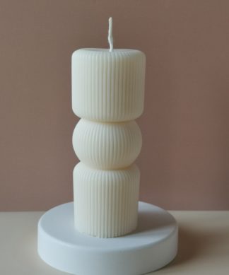 bougies naturelles en cire de colza et écologiques sans parfums