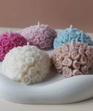 bougies naturelles en cire de colza et écologiques sans parfums