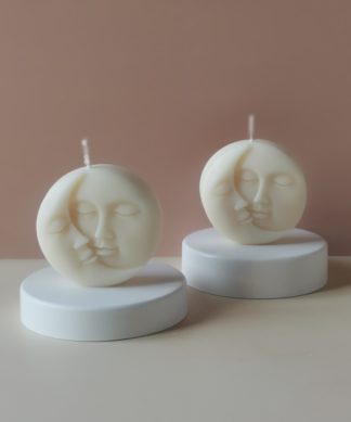 bougies naturelles en cire de colza et écologiques sans parfums