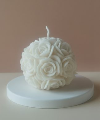 bougies naturelles en cire de colza et écologiques sans parfums