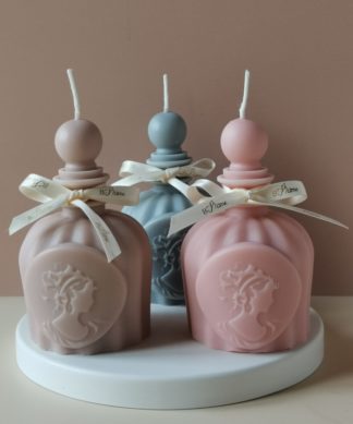 bougies naturelles en cire de colza et écologiques sans parfums