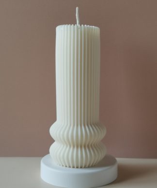 bougies naturelles en cire de colza et écologiques sans parfums