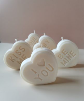 bougies naturelles en cire de colza et écologiques sans parfums