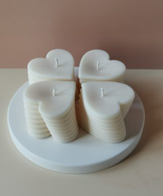 bougies naturelles en cire de colza et écologiques sans parfums