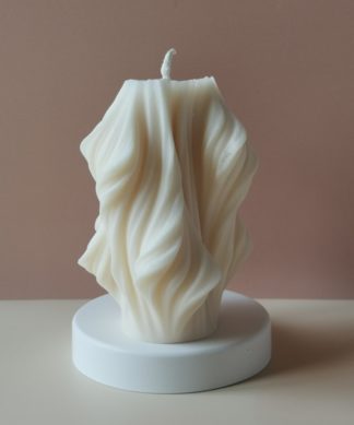 bougies naturelles en cire de colza et écologiques sans parfums